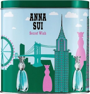 Anna Sui Secret Wish Набор (edt/50ml + sh/gel/90ml + b/l/90ml)