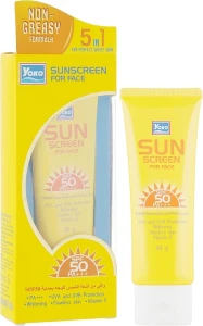 Yoko Сонцезахисний крем для обличчя Sunscreen For Face SPF 50 PA +++