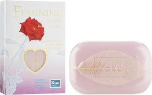 Yoko Мыло для интимной гигиены с маслом розы и витамином Е Feminine Soap