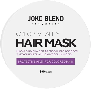 Joko Blend Маска для фарбованого волосся Color Protect Hair Mask