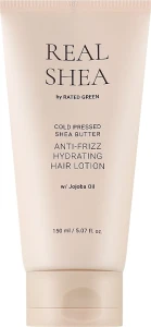 Rated Green Зволожувальний лосьйон з маслом ши для волосся Real Shea Anti-Frizz Moisturizing Hair Lotion