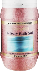 Aroma Dead Sea Соль Мертвого моря для ванн "Роза" Luxury Bath Salt Roses