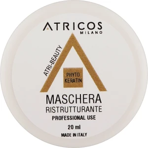 Atricos Відновлювальна маска для волосся з фітокератином Phyto Keratin Restructuring Mask