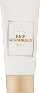 I'm From Мінеральний сонцезахисний крем Rice Sunscreen SPF 50+ PA++++