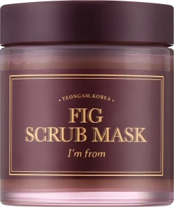 I'm From Маска-скраб для очищення шкіри з інжиром Fig Scrub Mask