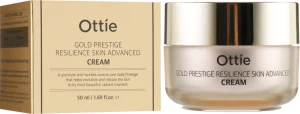 Ottie Антивіковий крем для пружності шкіри обличчя Gold Prestige Resilience Advanced Cream