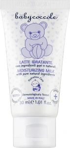 Babycoccole Ніжне зволожувальне молочко для немовлят (міні)