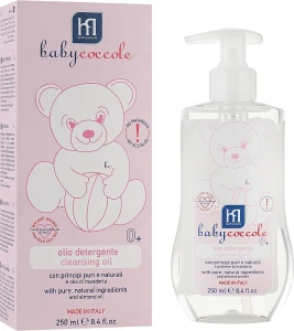 Babycoccole Очищувальна олія для ніжного догляду за шкірою немовлят