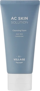 Village 11 Factory Пінка для обличчя очищувальна із саліциловою кислотою Village11 Factory AC Skin Solution Cleansing Foam