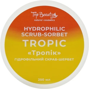 Top Beauty Гідрофільний скраб-шербет для тіла "Тропік" Hydrophilic Scrub Sorbet