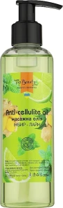 Top Beauty Масло массажное антицеллюлитное "Имбирь-лайм" Anti-cellulite Oil