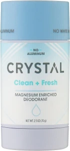 Crystal Минеральный дезодорант-стик Body No Aluminum Clean + Fresh