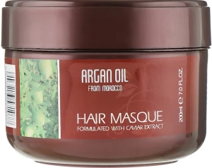 Clever Hair Cosmetics Маска для волосся, з екстрактом ікри Morocco Argan Oil Mask