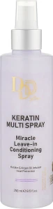 Clever Hair Cosmetics Мультиспрей-кондиціонер для волосся з кератином Bingo Hair Cosmetic 3D Line Keratin Multi Spray