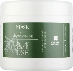 Clever Hair Cosmetics Маска для волосся з олією макадамії M-USE Mask With Macadamia Oil