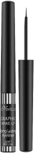 Ninelle Graphic Make-up Long Lasting Eyeliner Soft Brush Підводка для очей