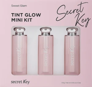 Secret Key Sweet Glam Tint Glow Mini Kit Набор увлажняющих мини тинт-бальзамов