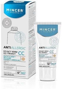 Mincer Pharma Anti Allergic 1107 Face Cream СС Успокаивающий крем СС для лица 1107