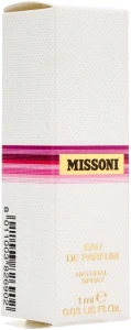 Missoni Eau de Parfum Парфюмированная вода (пробник)