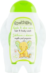 Naturaphy Дитячий шампунь-гель для душу "Яблуко" Sera Cosmetics Hair&Body Wash