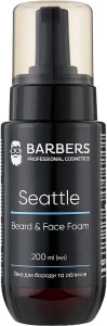 Barbers Пена для бороды и лица Seattle Beard And Face Foam