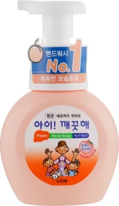 CJ Lion Пенное мыло для рук с ароматом персика Ai Kekute