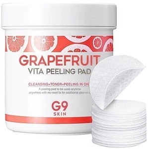 G9Skin Пілінг-педи для очищення шкіри, з грейпфрутом Grapefruit Vita Peeling Pad