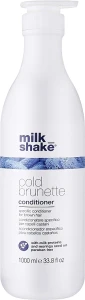 Кондиционер для темных волос - Milk Shake Cold Brunette Conditioner, 1000 мл