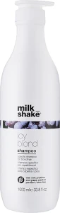 Шампунь для волосся "Крижаний блонд" - Milk Shake Icy Blond Shampoo, 1000 мл