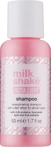 Milk Shake Укрепляющий шампунь с эффектом наполнителя для всех типов волос Insta.Light Shampoo