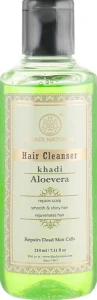 Khadi Natural Натуральний аюрведичний шампунь з індійських трав "Алое вера" Aloevera Herbal Hair Cleanser