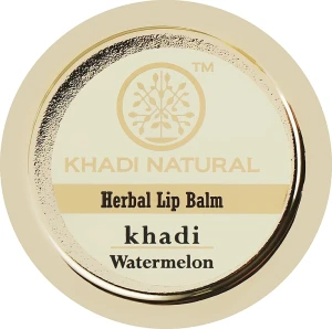 Khadi Natural Натуральный аюрведический бальзам для губ "Арбуз" Ayurvedic Herbal Lip Balm Watermelon