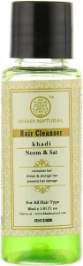Khadi Natural Аюрведичний шампунь "Нім Сат" Ayurvedic Neem Sat Hair Cleanser