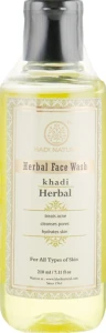 Khadi Natural Гель анти-акне для вмивання "Трав'яний" Khadi Neem & Teatree Face Wash