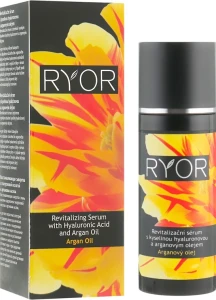 Ryor Відновлювальна сироватка з гіалуроновою кислотою та арганієвою олією Revitalizing Serum With Hyaluronic Acid And Argan Oil