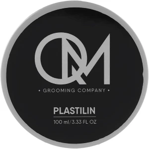 QM Матовая глина для укладки волос Plastilin