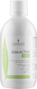 Gerard's Cosmetics Пищевая добавка с растительным экстрактом Slim-Active Drink, 500ml