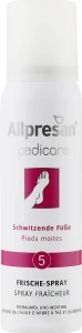Allpresan Освежающий спрей-дезодорант для стоп Foot Special 5 Frische-Spray