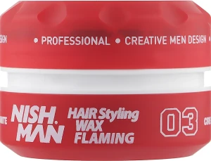 Nishman Воск для стилизации волос Hair Styling Wax 03 Flaming