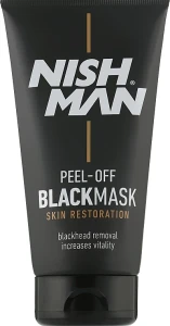 Nishman Черная маска для лица Peel-Off Black Mask