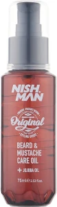 Nishman Олія для бороди Beard & Moustache Oil
