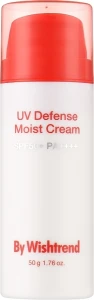 By Wishtrend Увлажняющий солнцезащитный крем с пантенолом UV Defense Moist Cream SPF 50+ PA++++