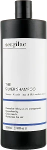 Sergilac Шампунь для нейтрализации желтого пигмента The Silver Shampoo, 250ml