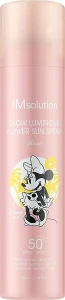 JMsolution Сонцезахисний спрей з трояндою Glow Luminous Flower Sun Spray Disney Mini SPF50+ PA++++