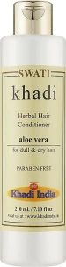 Khadi Swati Трав'яний кондиціонер для тьмяного та сухого волосся "Алое вера" Herbal Hair Conditioner