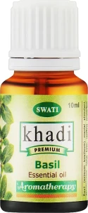 Khadi Swati Эфирное масло "Базилик" Premium Essential Oil