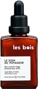 Les Bois Универсальная сыворотка для лица с экстрактом коры белой ивы и крапивы Le Soin Du Voyageur White Willow & Nettle Universal Face Serum