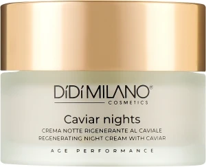 Didi Milano Відновлювальний нічний крем з ікрою Caviar Nights Regenerating Night Cream With Caviar