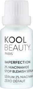 Kool Beauty Двофазна сироватка для обличчя Imperfection 2% Niacinamide Stop Blemish Serum