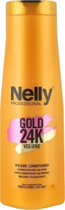 Nelly Professional Кондиціонер для об'єму волосся "Volume" Gold 24K Conditioner